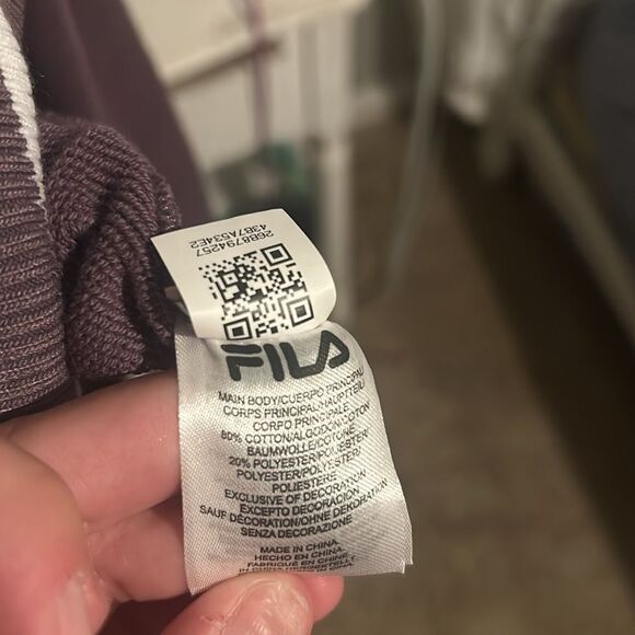 NWT Fila French terry crewneck sweatshirt A - Picture 6 of 6